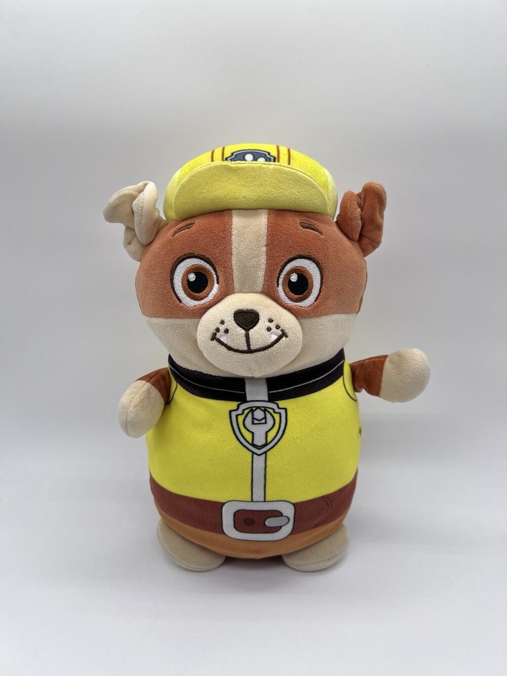 Nickelodeon Original Paw Patrol Rubble Stuffed Animal Plush Soft 11”